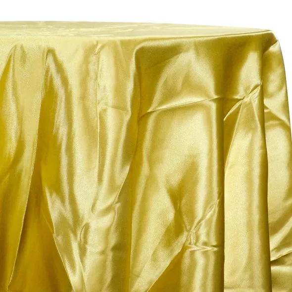 2pcs - Bridal Satin Table Linen 108" Round - Spa Sorbet 615