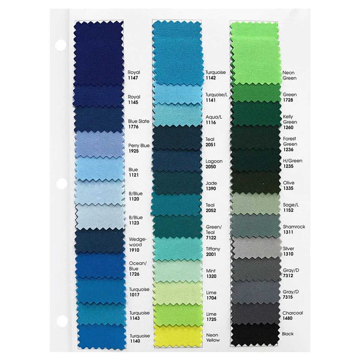 3pcs - Premium Poly (Poplin) Table Linen 132" Round - Blue 1121