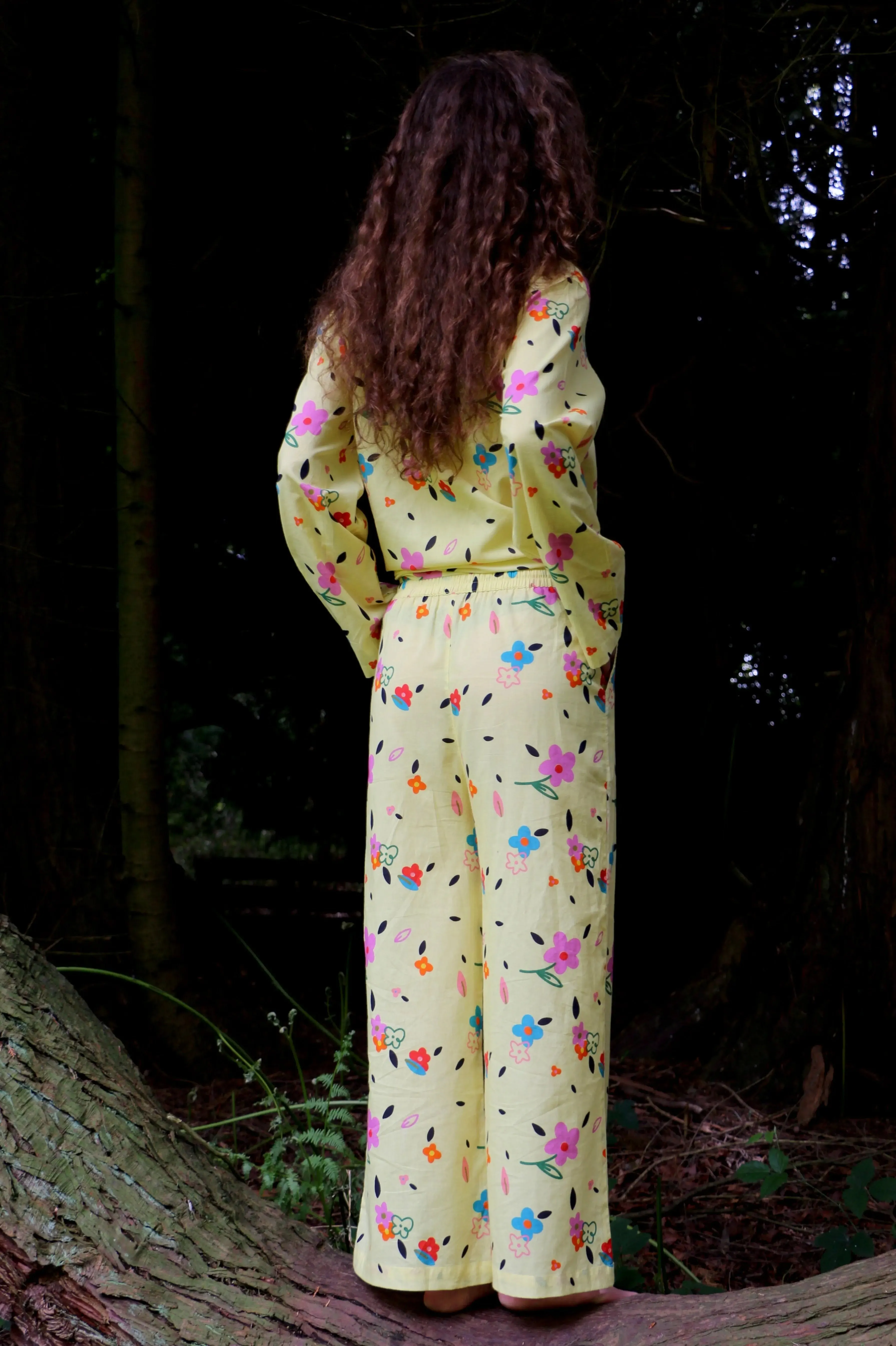 Can Confetti (Yellow) Pyjama Top/Trouser