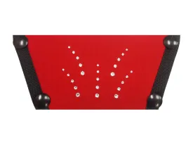 Crystal Spray on Red
