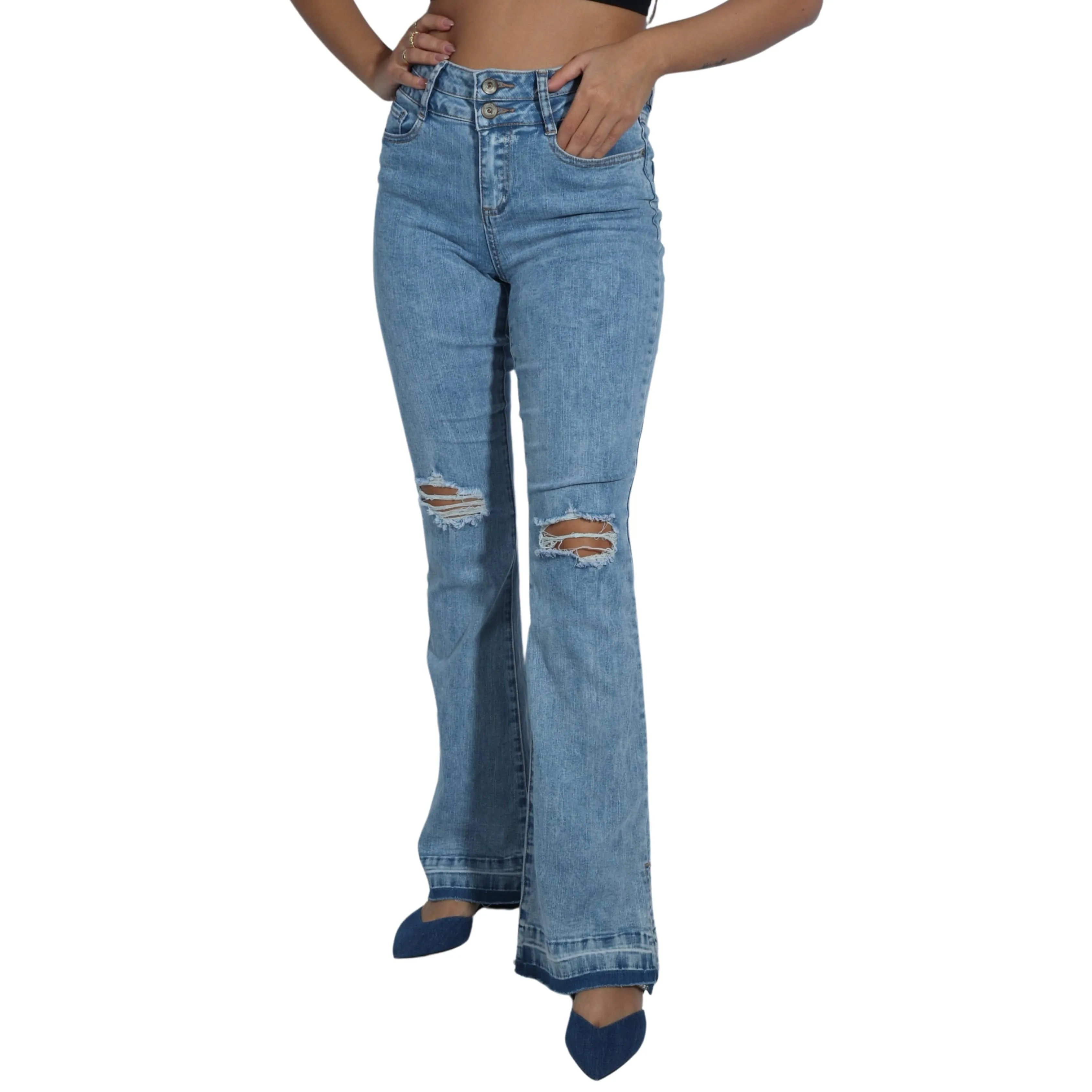 DOLLHOUSE - Belt Loops Jeans