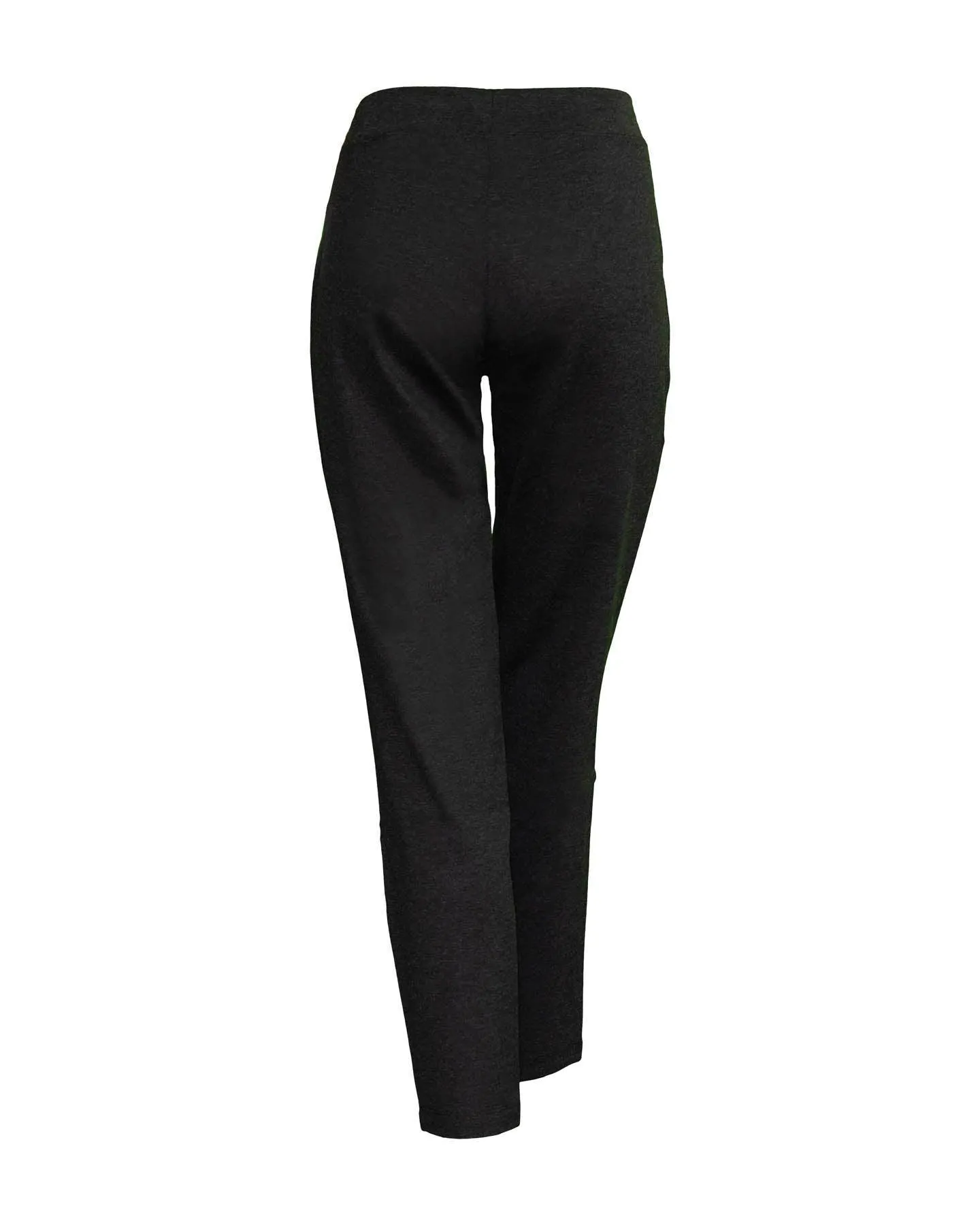 Melange Ponte Slim Ankle Pant