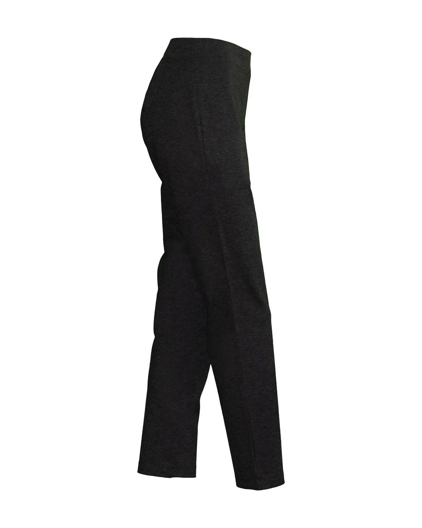 Melange Ponte Slim Ankle Pant