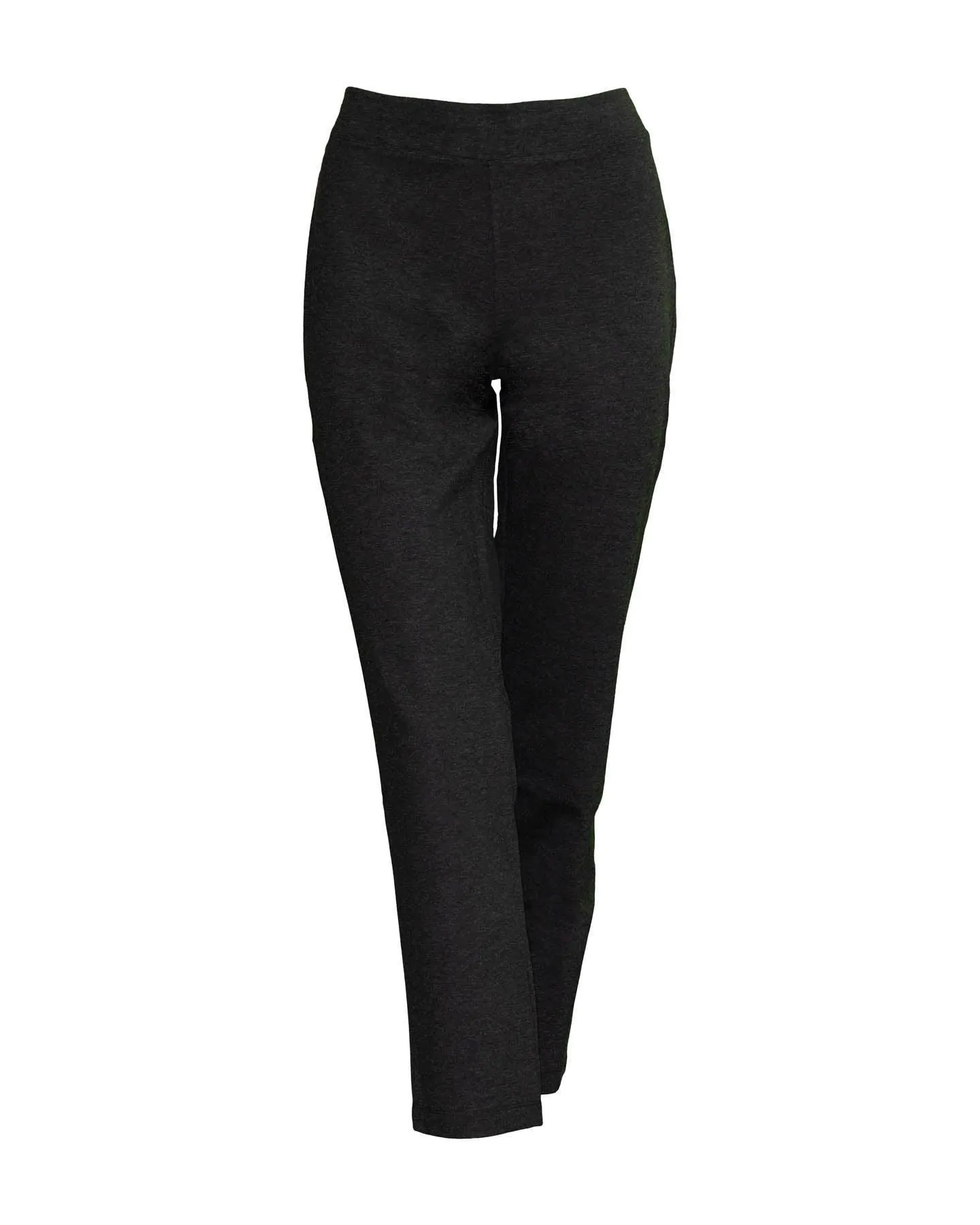 Melange Ponte Slim Ankle Pant