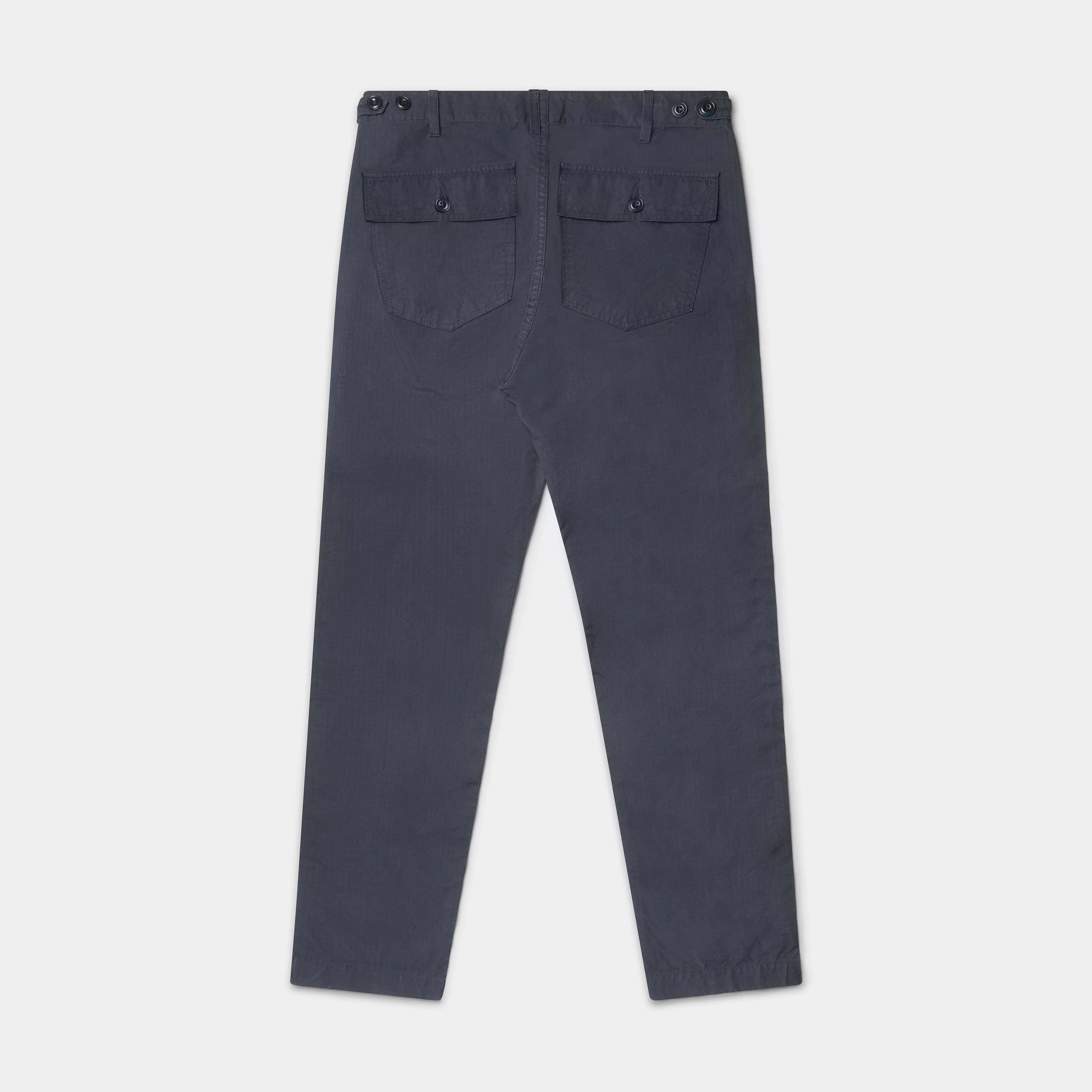 Organic Cotton Ripstop Utility Pants MK2 (Navy)