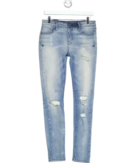RTA Blue Ripped Skinny Jeans W27