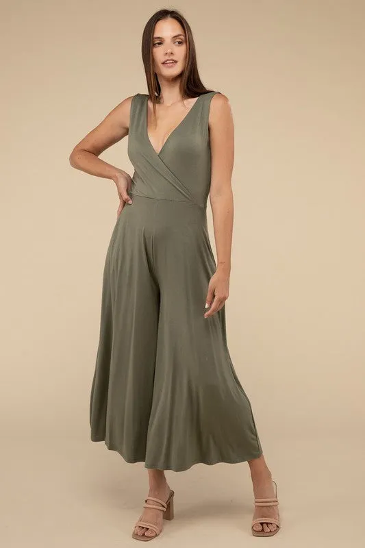 Sleeveless Figure Flattering Jumpsuit
